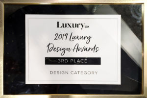 2019 Luxury Design Award 3rd